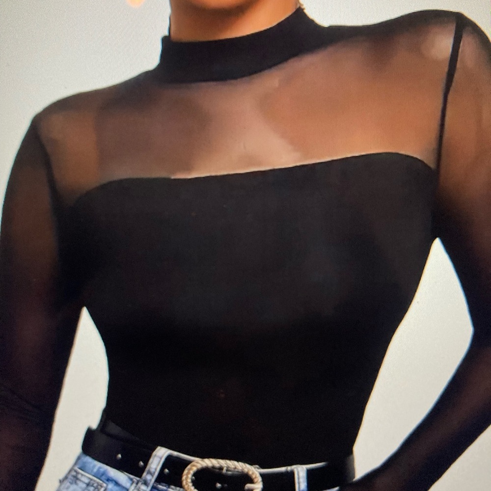 mesh top black 8/10